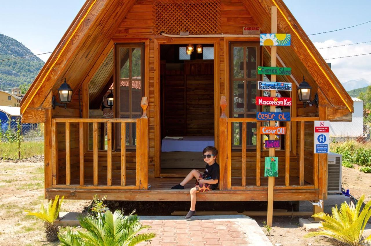 Adrasan Himera Apart & Bungalow Bagian luar foto